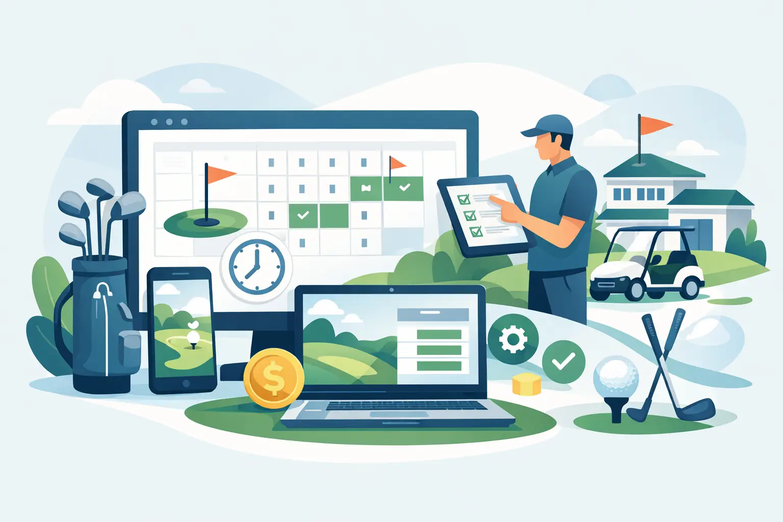 What a Golf Booking System Should Deliver